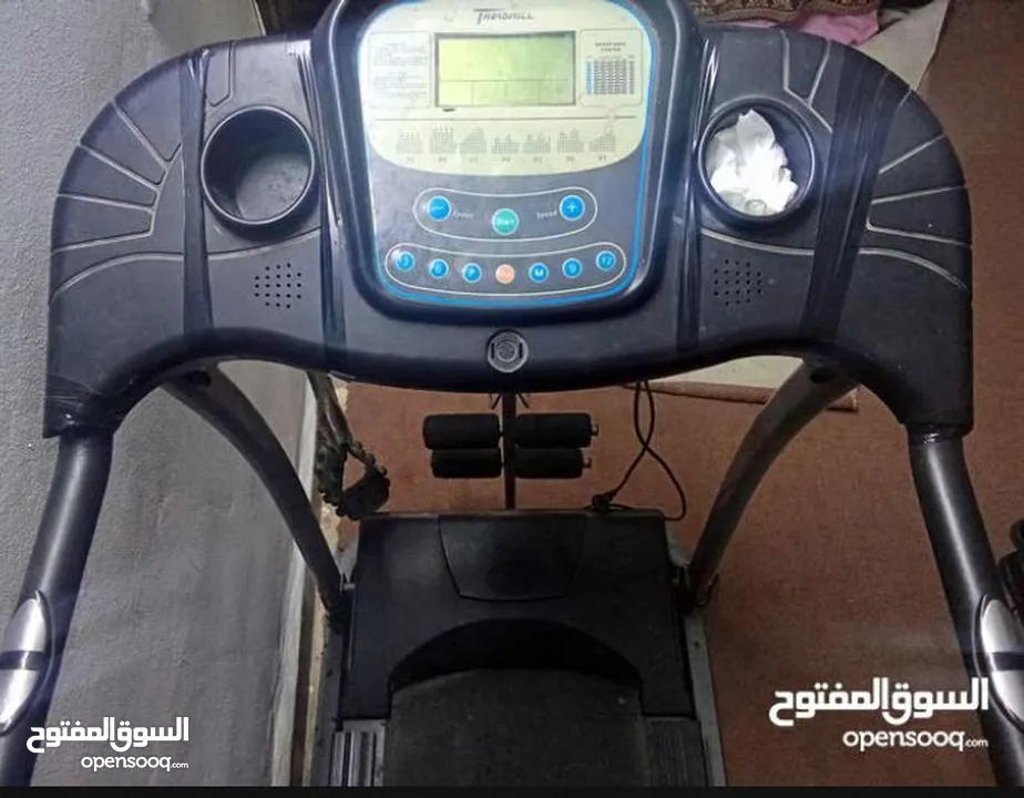 جهاز ركض كهربائي بحال الوكاله بتحمل 200كيلو