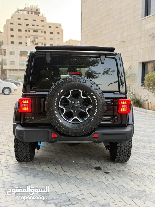 جيب رابيكون ترخيص 2022 محرك 2000 هايبرد  جير أوتوماتيك 375 حصان