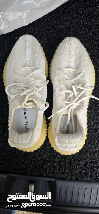 shoes Adidas Yeezy original 43وثلث الابيض اصلي والرمادي قياس 44 كوبي  بحاله ممتازه كانه جديد .