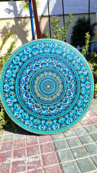 Handmade Mandala Dot Art  (Serenity)