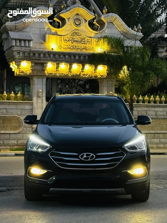 هونداااي سنتافي 2017 فل بدون فتحه مطور 2000 ديزل 2*4 بوية شركه بالكامل سعر حرررق