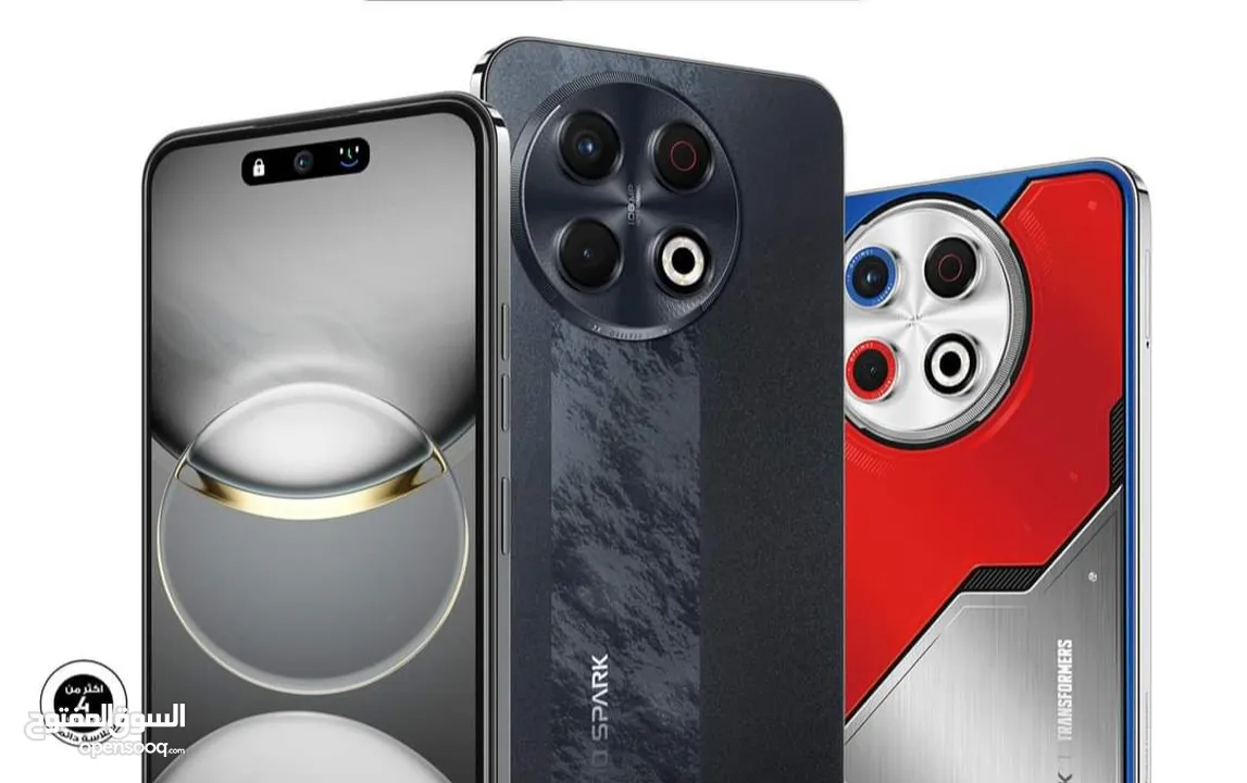 جهاز مستعمل ايام بالكرتونة Spark 30 pro رام 16 جيجا 128 و 256 مكفول بالشركة متوفر توصيل