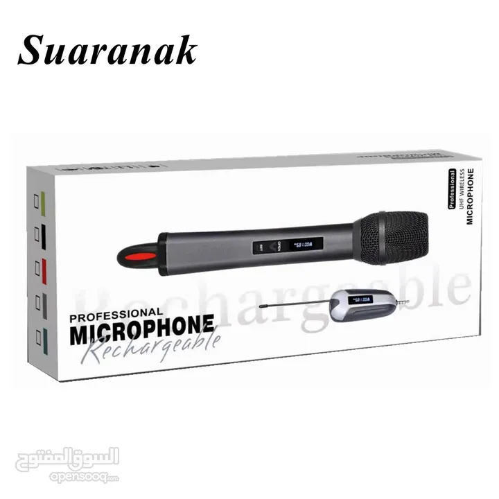 Handheld microphone for phones or camera مايكرفون لاسلكي للتلفون او الكاميرا