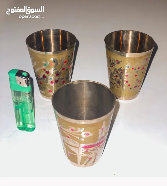 مزهريات وكاسات المدينة المنورة ايام الزمن الجميل. الاسعار والتفاصيل في الوصف.