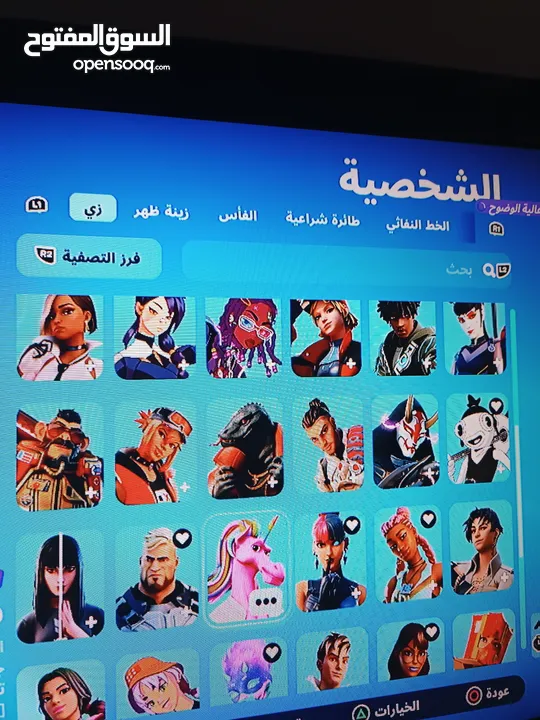 حساب فورتنايت متعوب عليه 5 سنوات و فيه 49 سكن و آكسات عرق