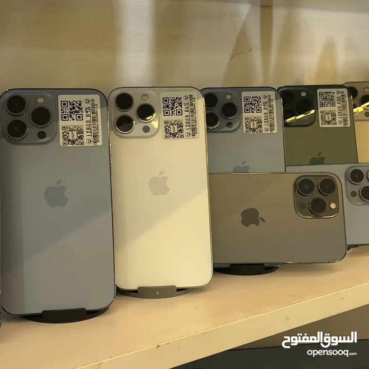 iPhone 13 Promax 128GB / Battery : 83% - 88% مستعمل بحالة الوكالة