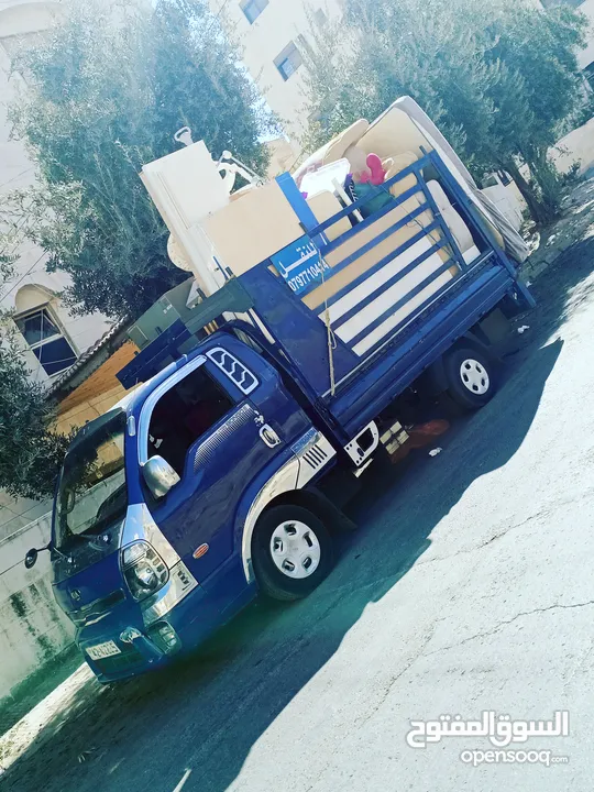 بكم للنقل داخل وخارج عمان وجميع المحافظات لنقل الاثاث والبضائع وجميع ما يلزم نقله خدمه 24 ساعه