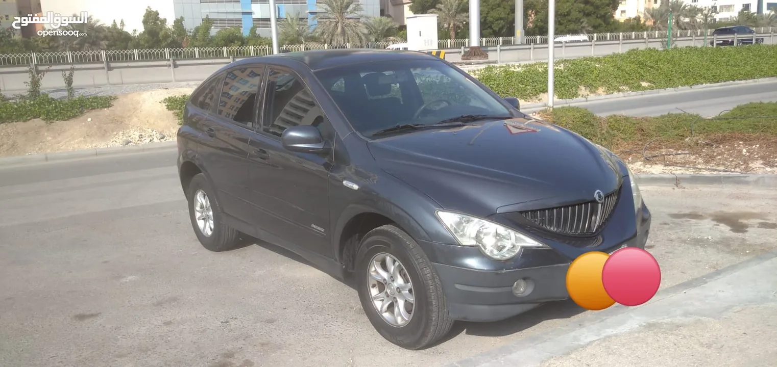 للبيع سيارة سانغ يونغ أكتيون موديل 2012, مؤمن و مسجل لشهر 8/2025  For sale Ssangyong Actyon 2012