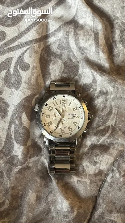 ساعه رجالي Montblanc اصلي 100% معدن بسعر قليل                    ..............................