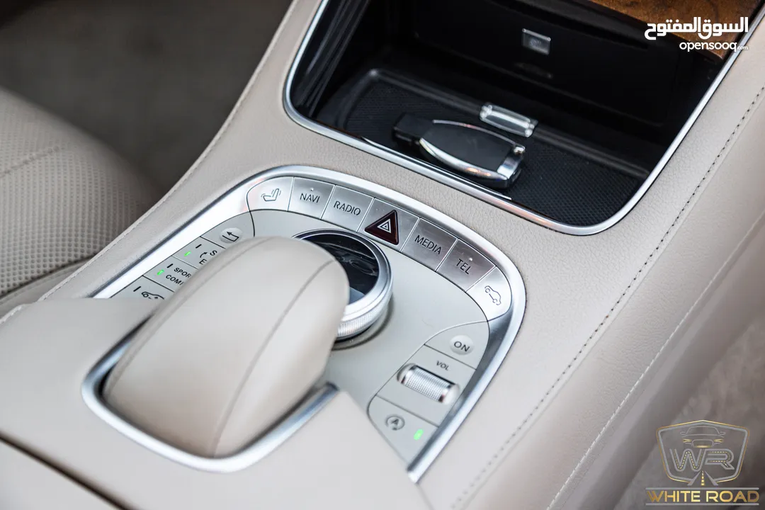 Mercedes S400 2015   السيارة وارد الشركة و قطعت مسافة 111,000 كيلو متر