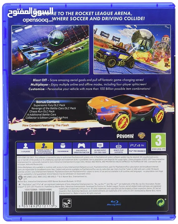 Rocket League Playstation 4