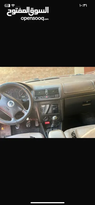 جولف موديل2000 ماطور جير كلو مية المية سيارة بالصلاة عالنبي ناقصها شفير