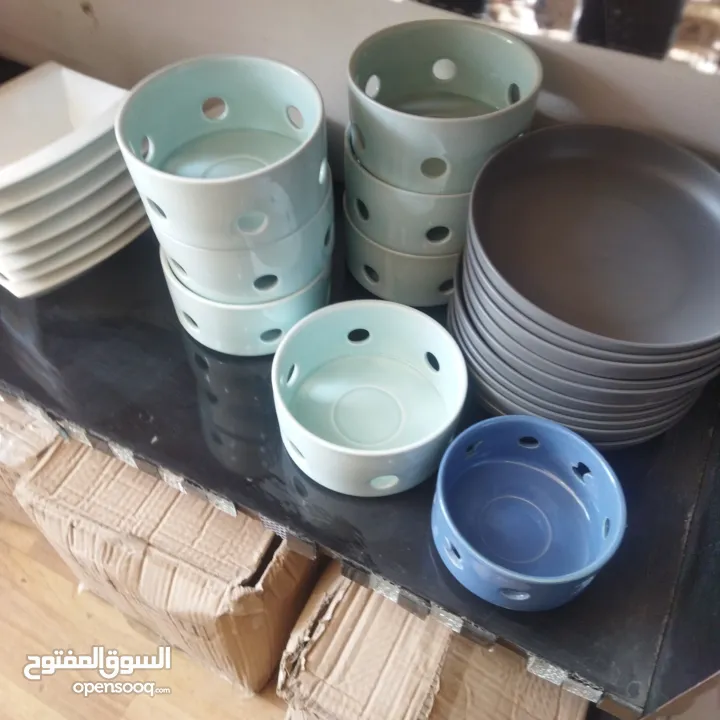 شروة صحون بورسلان للبيع