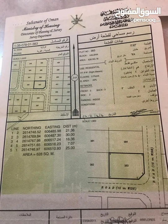 ارض كورنر قرب الجامعة الألمانية