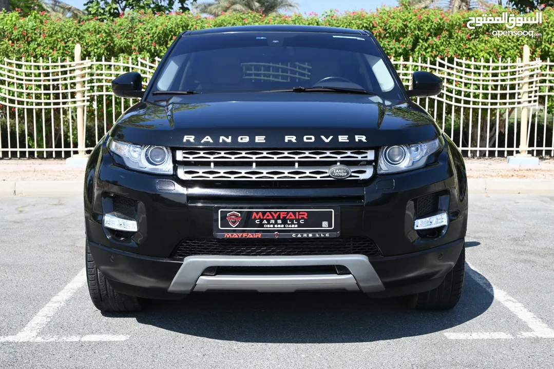 AGENCY SERVICE - ORIGINAL PAINT - RR EVOQUE DYNAMIC 2.0TC V4 - GCC SPECS - MINT CONDITION