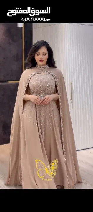 فساتين سهرة وحفلات وعبايات خليجية واطقم صبايا وستاتي ومتوفر جميع النمر ومتوفر خدمة توصيل