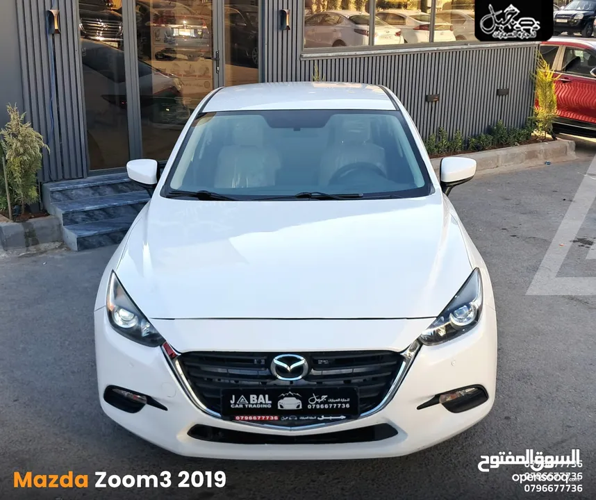 مـازدا زووم 3 2019 فـحـص نـخـب بحالة الوكاله كاش او اقساط
