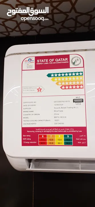 مكيف سبلت 2 طن جديد (غير مستعمل)