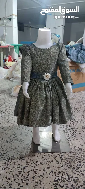فستان بناتي تحفه بتصميم جديد في عالم الاناقة والجمال راقي جدا