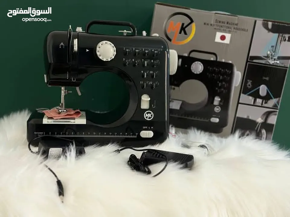 ماكينة الخياطة الاحترافية 12 درزة من ماركة MK اليابانية  وبعرض لفترة محدودة جداً وبسعر خرافي وما صار