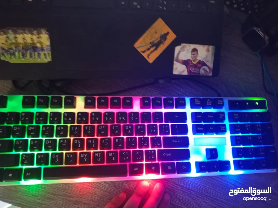 كيبورد RGB K001  للبيع