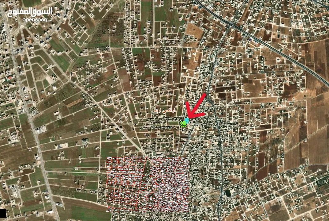 من اراضي اربد عروس الشمال الصريح موقع مميز منطقة سكنية للبيع بسعر مغري جدا