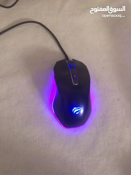 ماوس Mouse Gamer Havit MS837 RGB, 7000 DPI, 7 Botões, Black