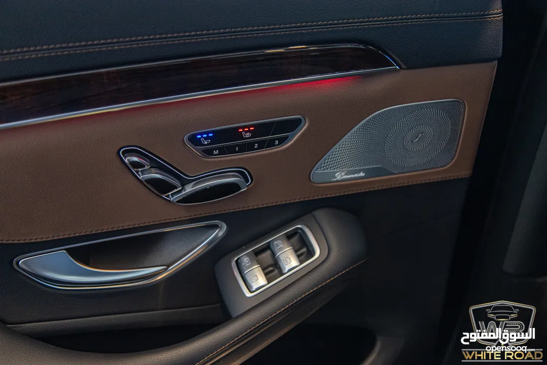 Mercedes S320 2018 Amg kit   السيارة وارد الشركة و قطعت مسافة 40,000 كيلو متر فقط