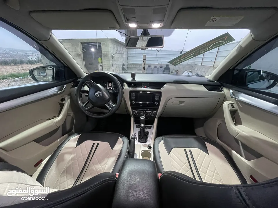 سكودا اوكتافيا برايفيت ترخيص 2013 فل بدون فتحه فحص ممتاز