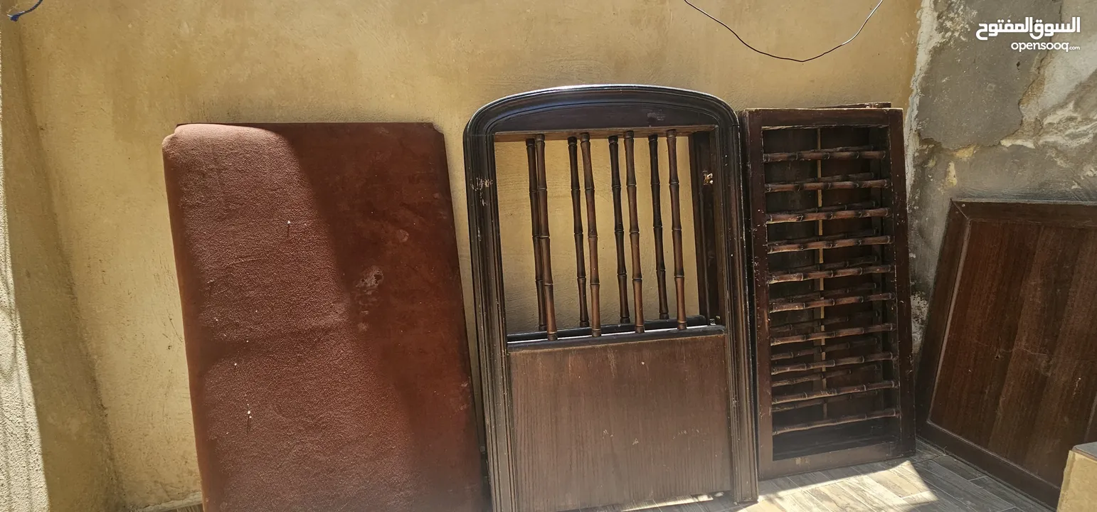 سرير بيبي خشب زان قوي جدا مستعمل