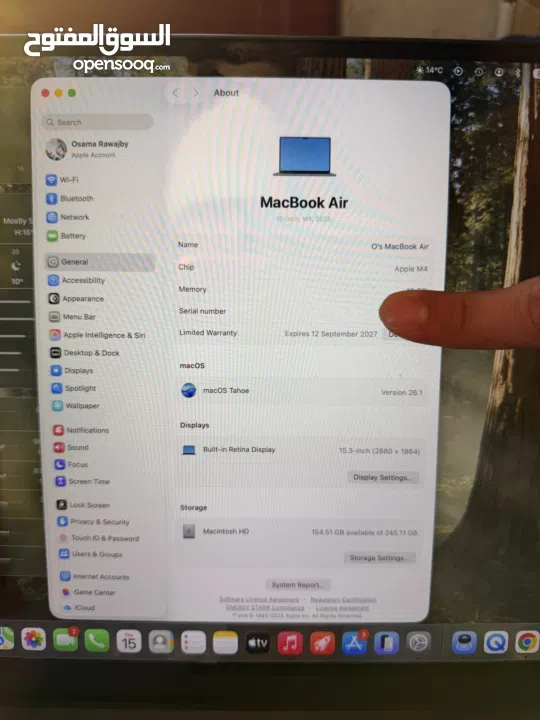 MacBook Air 2025 M4 and 15.3 inches new MacBook