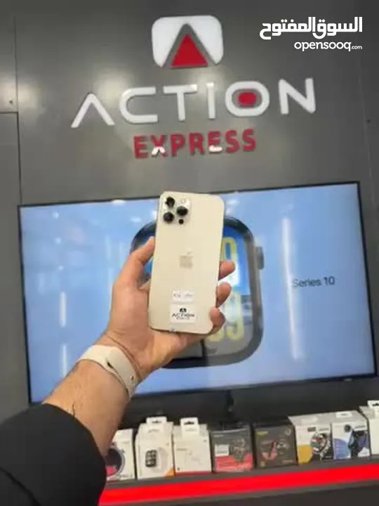iPhone 12 Pro Max 256 GB used  ايفون 12 برو ماكس مستعمل  256 جيجا  بحاله الوكاله  بطاريه 92‎%‎