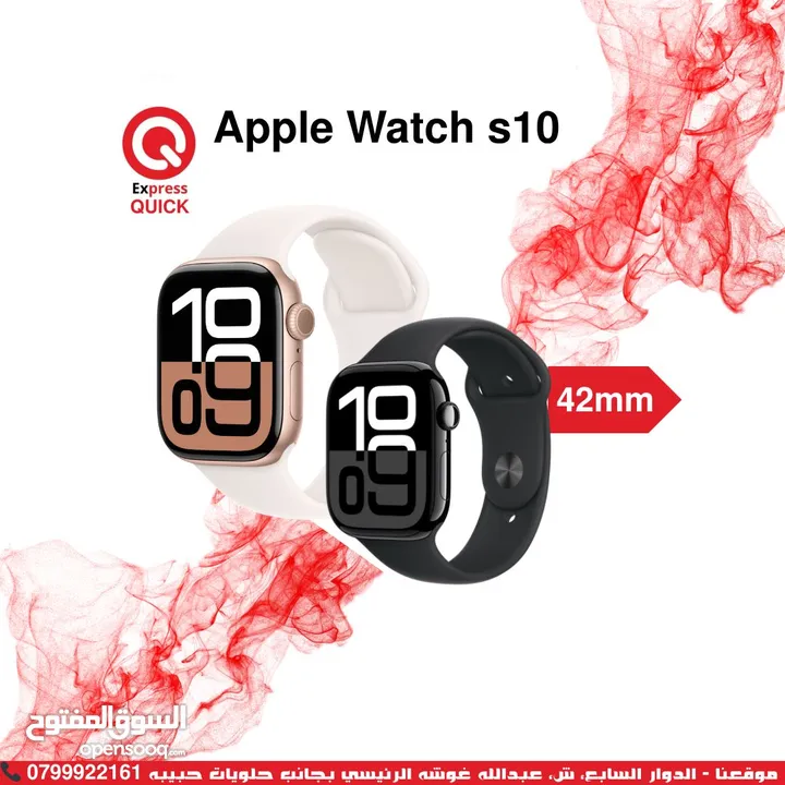 APPLE WATCH SERIES 10 ( 42MM ) NEW /// ابل واتش سيريز 10 حجم 42مم الجديده