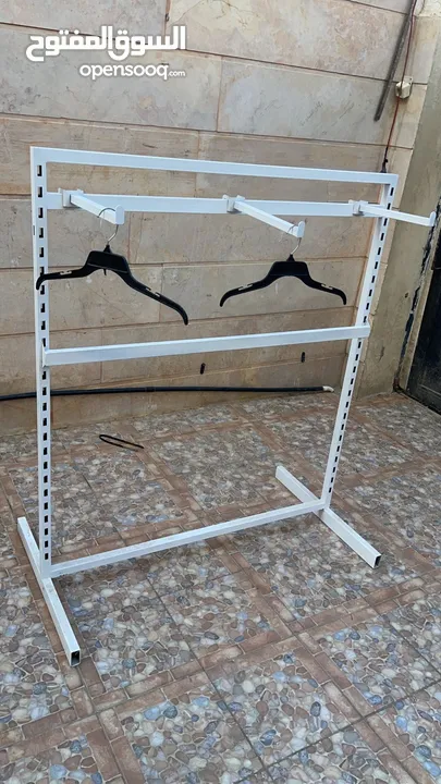 ستاندات ملابس حديد جديد  ستاندات عرض ملابس