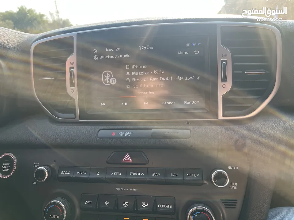 كيا سبورتاج الاقل مصروف على الاطلاق وصفر مشاكل سيارة للكنية