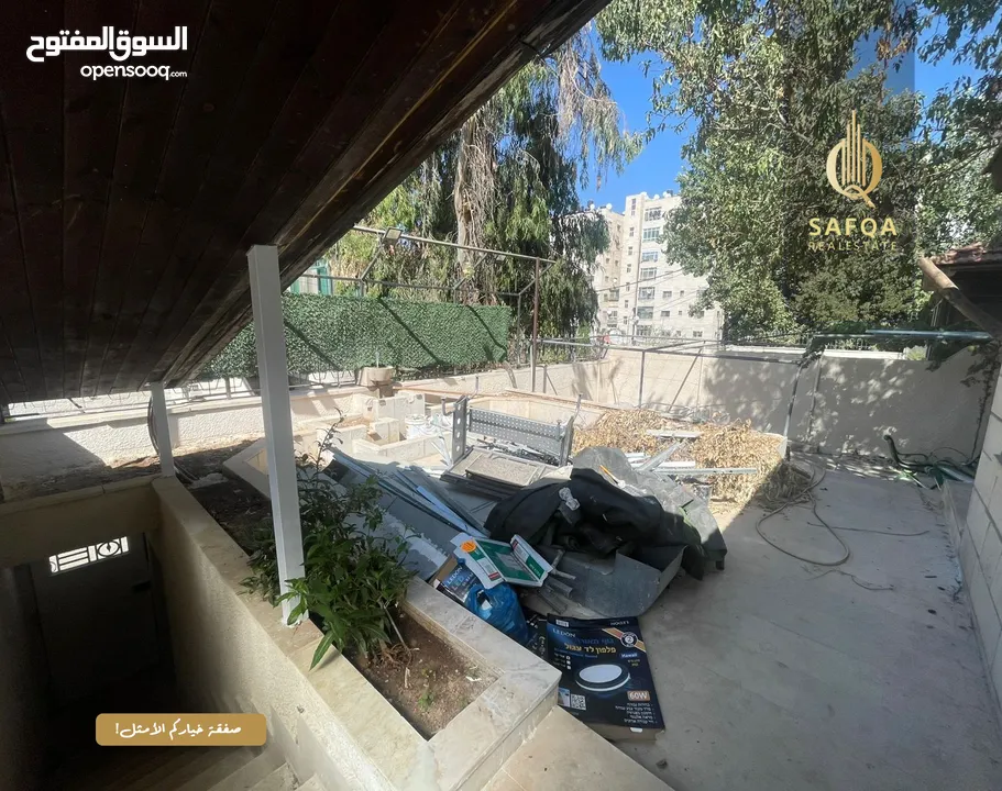 بيت مستقل طابقين غير مفروش مجدد للايجار في سطح مرحبا