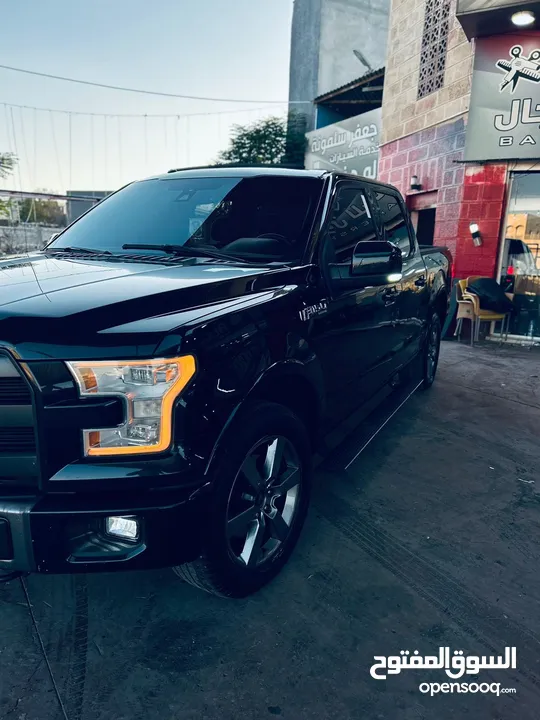 بكم F150 بحاله  ممتازه  2015 اعلى صنف متور 5000 افضل متور