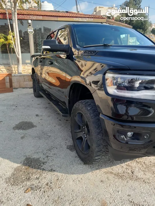 Dodge ram 1500 lone star 4x4 2020 فحص كامل 7 جيد ( بلاك اديشن)