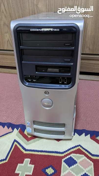 حاسوب مكتبي نوع DELL مع كامل اكسسواراته