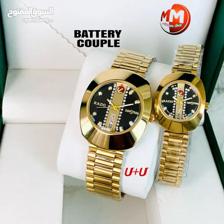 NEW COLLECTION OF COUPLE WATCHES AVAILABLE AT LOW PRICE CASH ON DELIVERY.