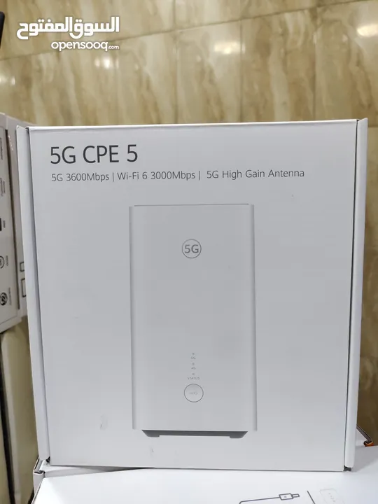 يتوفر لدينا راوترات  5G للبيع،