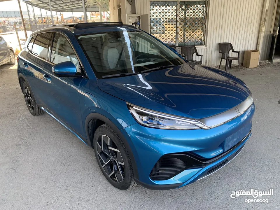 BYD YUAN PLUS 2023 بي واي ديه ايوان بلص فل الفل بنوراما عداد 5 الف كيلو بحاله الزيرو