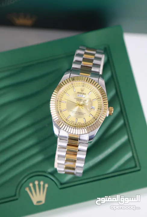 وصلت الملوكية   الجديد والقوي ساعات  ROLEX  كوبي ماستر الرجالي والستاتي الأكثر مبيعًا  اعلى