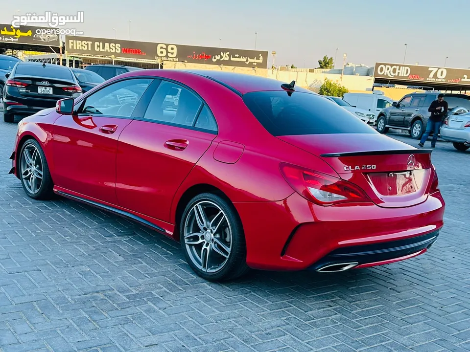 Mercedes CLA 250 model 2017, American specifications