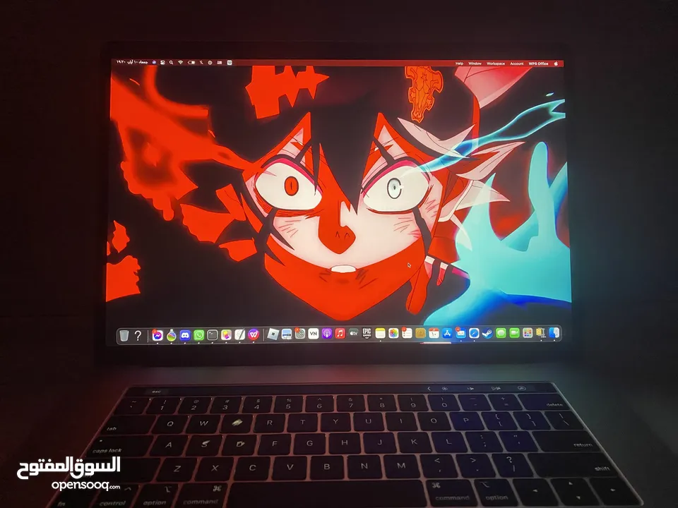 Mac book pro (2018)  15.4 إنش المواصفات في الوصف