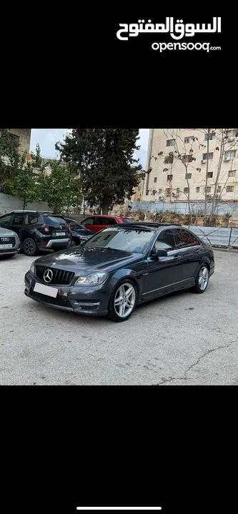 Mercedes Amg c200 بويه شركة فللللللللللللل ملغم مع بانوراما كراسي كهربا full led ب الورقه