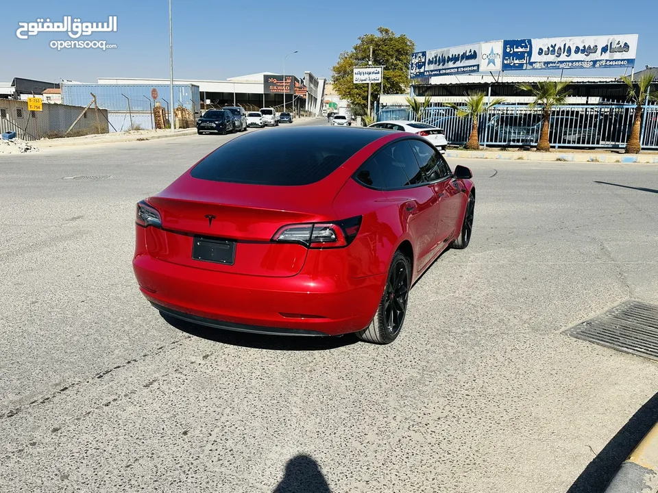 تسلا MODEL 3 موديل 2020  ستاندر بلس حرره خمري مميزه