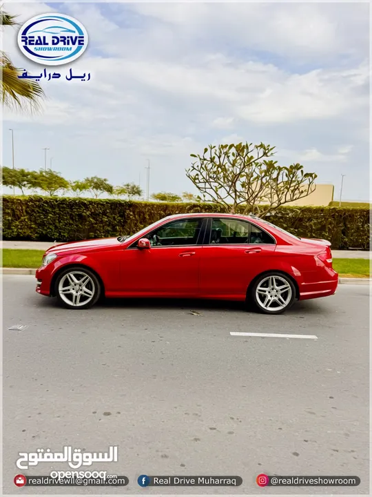 MERCEDES-BENZ C 200 Model : 2013 Engine: 2.0L V4 -Red- 96,000km FOR SALE