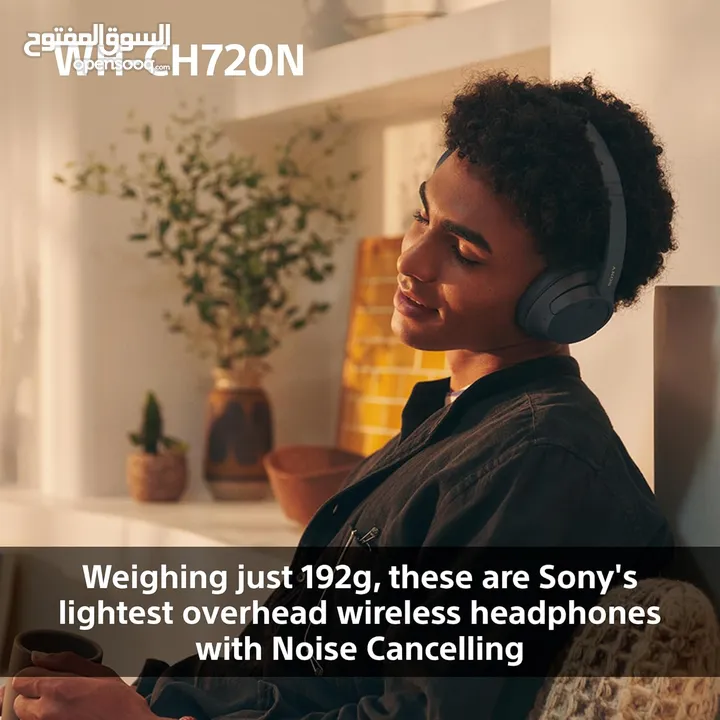 SONY WH-CH720N Noise Canceling Wireless Headphones -NEW -MEGAByte