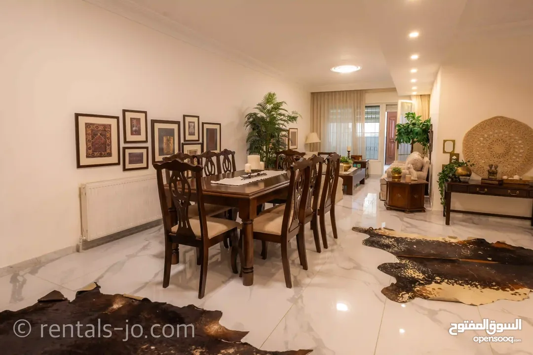 شقة مميزة مفروشة غرفتين وصالة للايجار في عبدون furnished two bedroom for rent in Abdoun